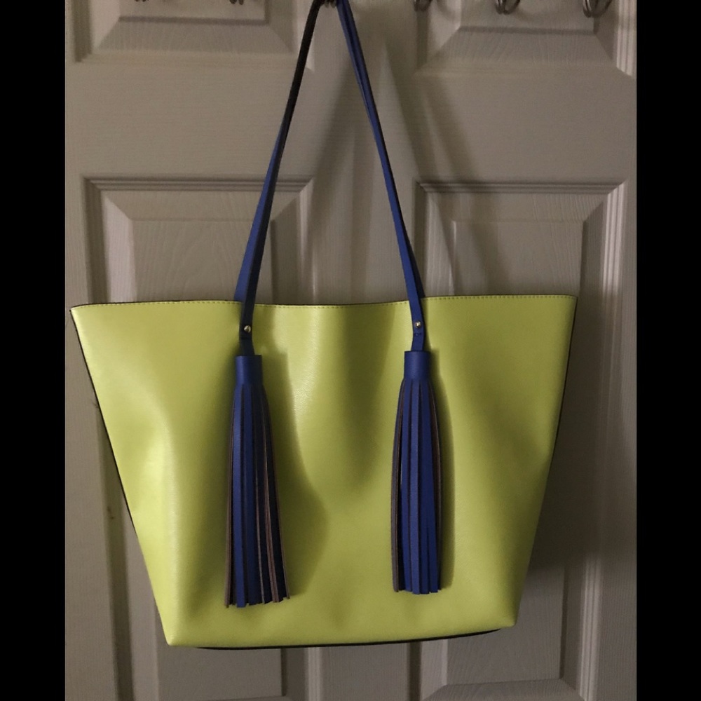 Neiman Marcus Leather Tote